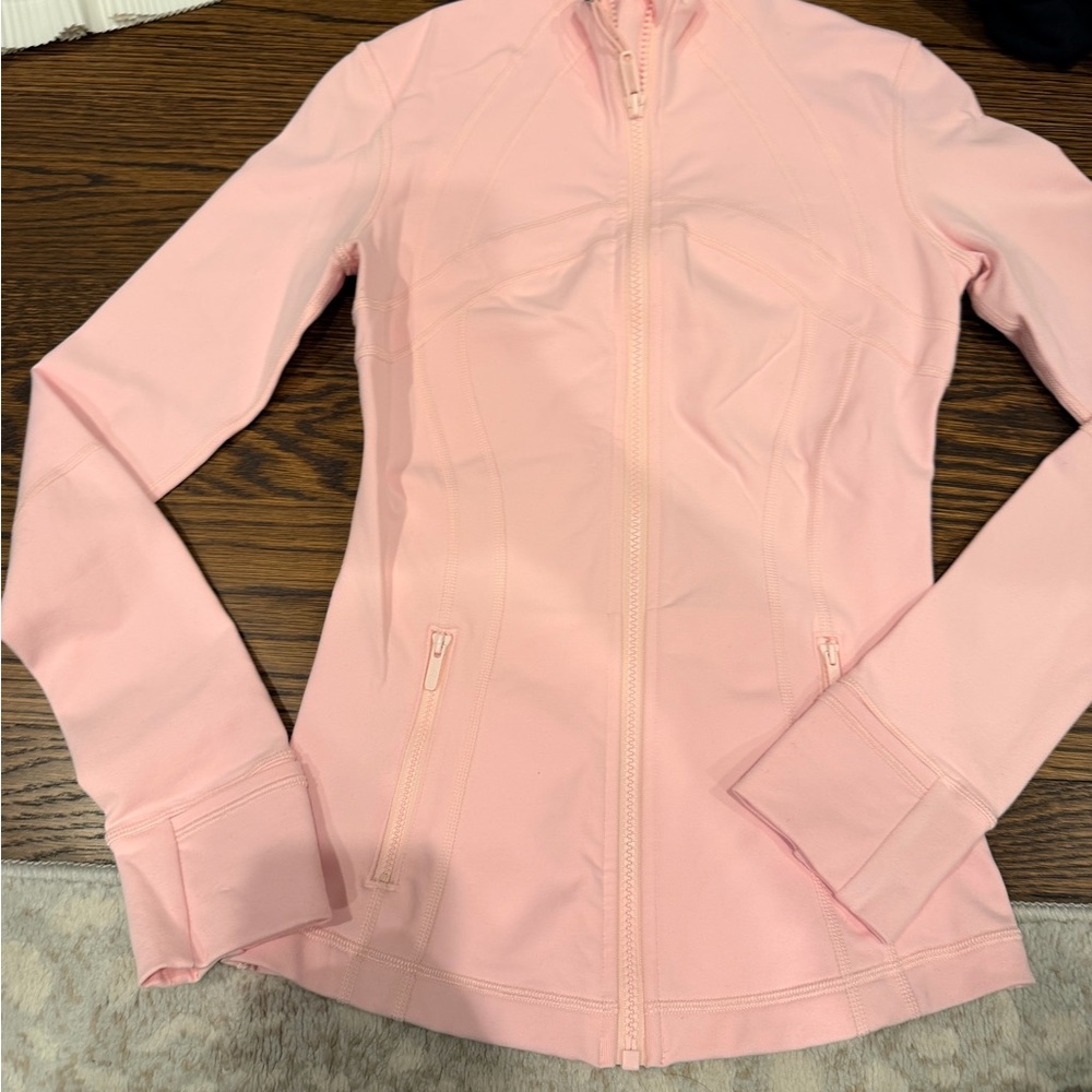 Lululemon Athletica define Light Pink Jacket